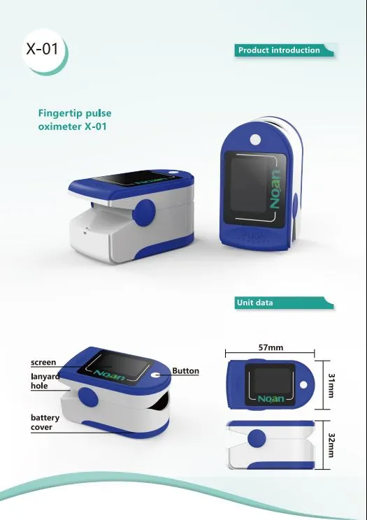 Fingertip pulse oximeter